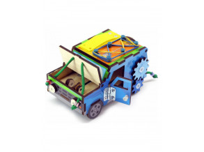Бізіборд дорожній "Бізі-машинка" для дітей від 6 місяців до 3 років. Розмір 8*8*17,ChiDe