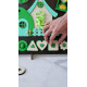 Бизиборд 60*80 см зеленый Smart Temple