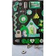 Бізіборд 60*80 см зеленый Smart Temple