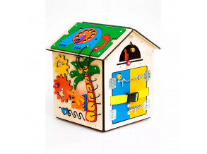 Бизидом "Африка" 33х33х40 см. деревянная игрушка для детей от производителя 