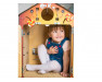 Бізіборд-будиночок «Ам Няма» 62x42x42 см, розвиваюча дошка 30 елементів для дітей від 9 місяців до 5 років, ChiDe