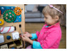 Бізіборд-будиночок «Зайнятний Дім» 60x40x40 см, розвиваюча дошка для дітей від 8 місяців до 5 років, ChiDe