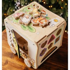 Бізікуб "Максі з тваринами" 26х27х28 см ChiDe
