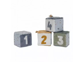 М'які сенсорні кубики Sailors Bay 17х17х8 см, комплект розвиваючих бізікубиків 4 шт. для малюків з народження, ChiDe