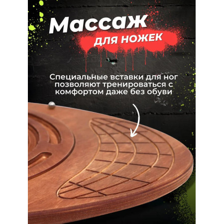Балансировочная доска – нейротренажер, Для взрослых и детей 