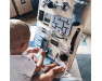 Двусторонняя манипуляционная доска Woobiboard PREMIUM, 2 доски 50 см х 62,5 см, ChiDe