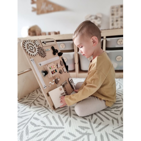 Двусторонняя манипуляционная доска Woobiboo ENJOY the FUN, 50 x 37,5 cm, ChiDe