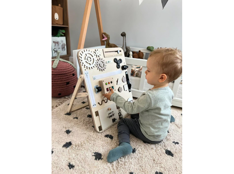 Маніпуляційна дошка Woobiboo ENJOY богема на підставці, 50 х 37,5 см, ChiDe