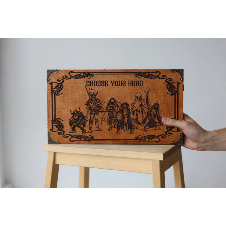 Dungeons and Dragons, Дошка майстра Questers' Bazaar для гри DnD, Дракони та підземелля, Книга ведучого Dnd s5, dungeons master