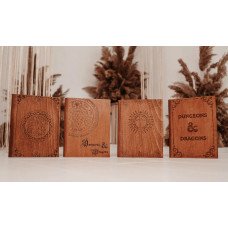 Деревянная коробка в виде книги. Оригинальный подарок. Smart Temple