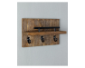 Ключниця в передпокій дерев'яна комбінована 25х15 см ChiDe