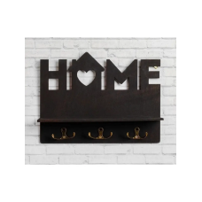 Ключниця настінна дерев'яна "Home" 40х25 см  ChiDe