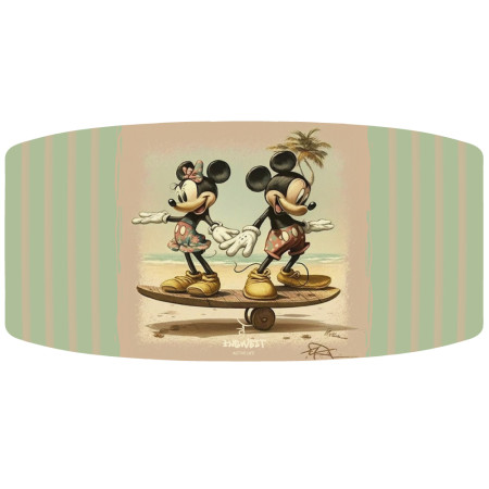 Балансборд Minnie and Micki з прогумованим ролером . Балансир. Баланс борд. Балансувальна дошка. Балансувальний тренажер. 