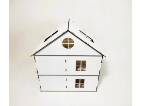  Кукольный домик для Барби КОМПАКТНЫЙ. Домик для кукол с комплектом мебели