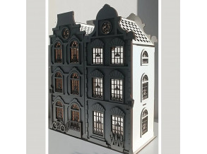 Ляльковий будиночок для LOL АЖУРНИЙ в європейському стилі. Будиночок для ляльок 